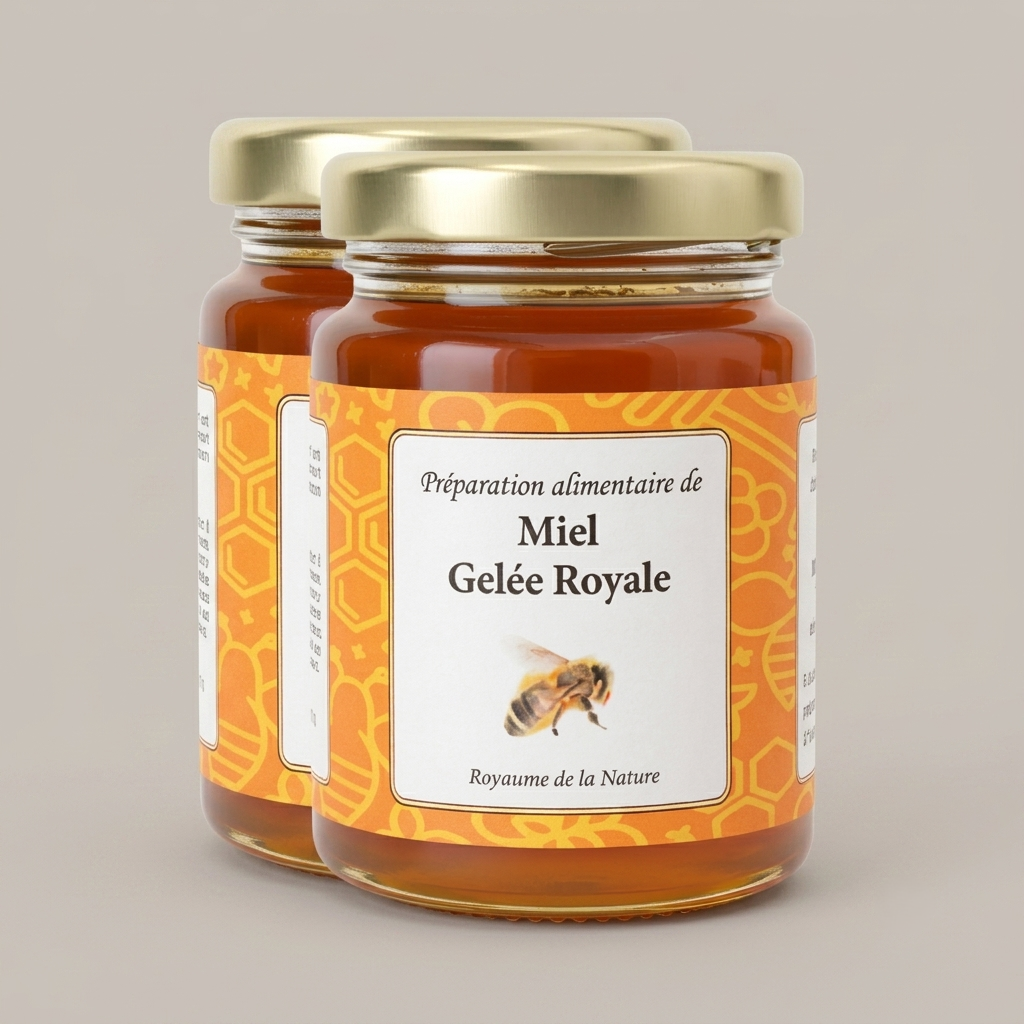 Gelée Royale sur Miel