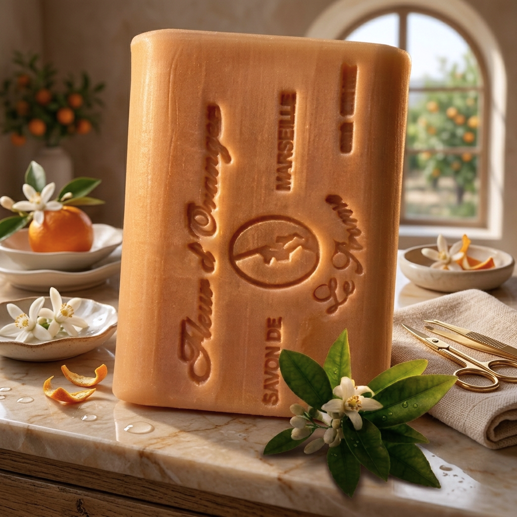 Savon de Marseille à la Fleur d’Oranger – Image 2