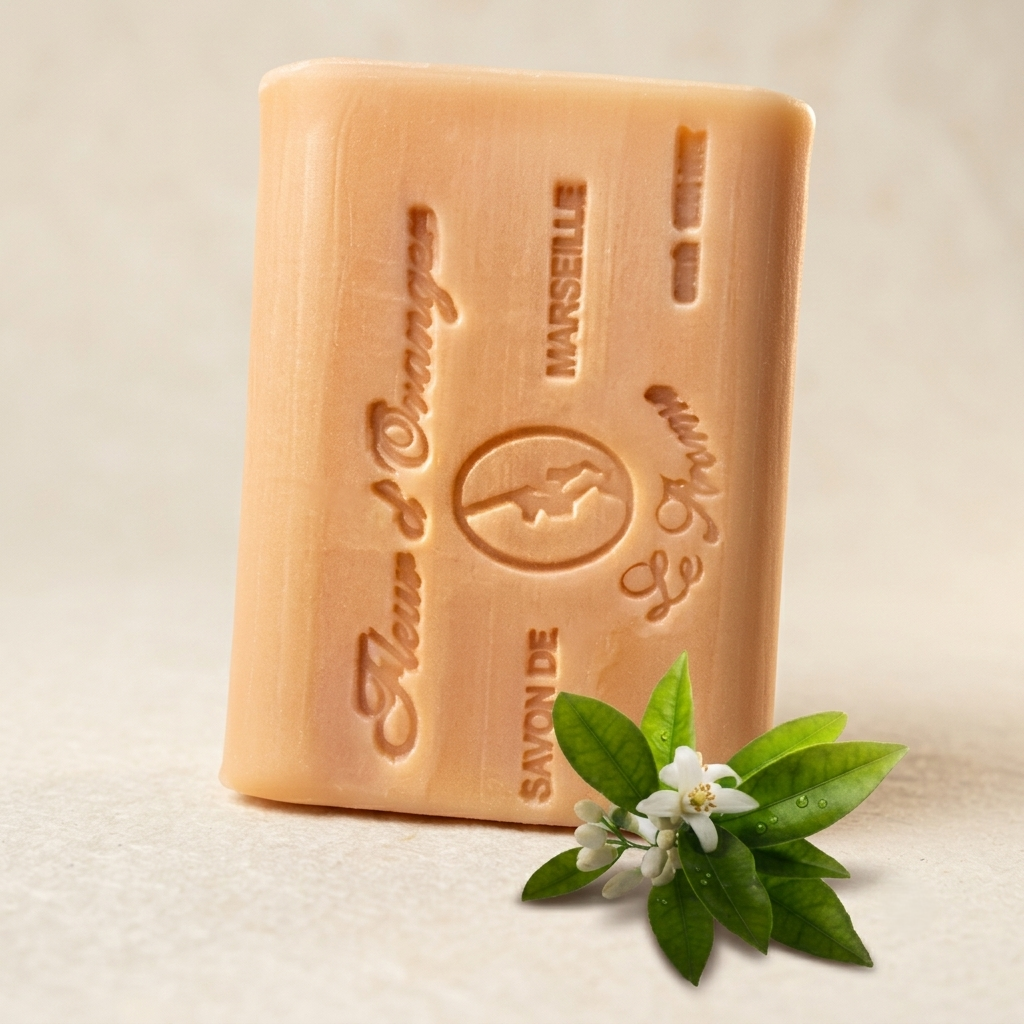 Savon de Marseille à la Fleur d’Oranger